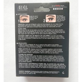 Ardell Magnetic Lashes Brush w/ Magnetic Gel Liner & Brush, Waterproof, C19