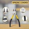BOOSDEN Wire Cutter,6.5 inch Side Cutters,Spring Loaded Wire Cutters for