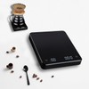 Small Digital Scale with Timer,3kg/0.1g,Food Measuring Scoop Scale,High Precision Digital