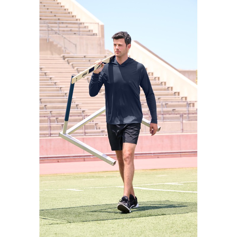 Port & Company Performance Pullover Hooded Tee-PC380H-S-White