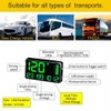 Maizad GPS Speedometer Odometer HUD Digital Display 5.5 inch MPH/KMH