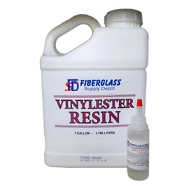 FSD Vinylester Resin Gallon with 60cc Hardener (MEKP)