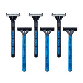 Kai Corporation Besty EX Oscillating Neck Razor Set of 6 Men's Disposable Razors