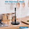 Veumoie Paper Towel Holder Countertop, Paper Towel Stand with Ratchet