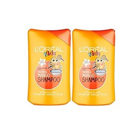 L 'Oreal Kids Tropical Mango Shampoo 2 x 250ml (500ml) – Children's Shampoo