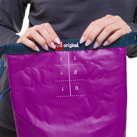 Red Original Waterproof Roll Top 10 Litre Dry Bag - Venture Purple