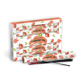 Stamford Incense Sticks - Premium Aromatherapy Relaxing, Stress Relief, Meditation, Refreshing Vegan Certification Sticks Set with Hot Summer Nights and Winter Warmth Range (Summer, Strawberry Sun)