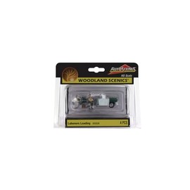 Woodland Scenics AS5526 Car Shopping Inviting Luggage Track HO H0 1:87 Lubeners Loading