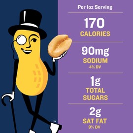 PLANTERS Salted Mixed Nuts, Party Snacks, Plant-Based Protein 10.3oz (1 Canister)