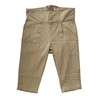 Mens Colonial Knee Linen Breeches 18th Century Pants Fall Front