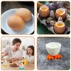 4-Piece Egg Cup Holder Set – Perfect for Soft Boiled