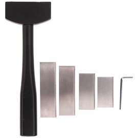 Leather Craft Cutter DIY High Speed Steel Leather Cutter Leather Working Tools for Leather Trimming Carving with 4 Blades