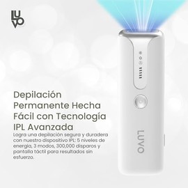 Depiladora Láser Mujer Eléctrica IPL – Máquina de Depilación con Luz Pulsada para Removal de Vello – Epilator Profesional para Depilar en Casa sin Dol