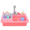 Kids Kitchen Toys Simulation Electric Dishwasher Sink Pretend Play Educational