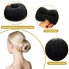 Hair Donut, Bun Cushion, Large and Small, with 50 U-Shaped