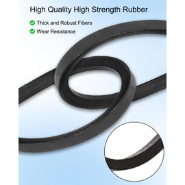 Drive Belt Replace 0111158 Fit for Wacker Neuson WP1550 WP1540, Old & New Models Plate Compactor Replace 5000011158 5100044733