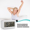 Reloj despertador con números,Reloj inteligente digital LED para dormir,indica fecha