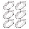 uxcell Curtain Grommets Plastic 1.5 Inch Inner Dia Drapery Eyelet