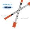 U-100 Disposable Syringes with Needle – 1ml/cc 30G 5/16" (8mm),