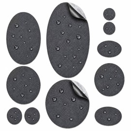 aZengear Parches de Reparación Impermeables, Autoadhesivos, Resistente al Desgarro, al Frío y al Calor, de Tela de Poliéster para Arreglar Chaqueta de Plumón, Chaleco, Traje de Nieve, Zapato, Tienda