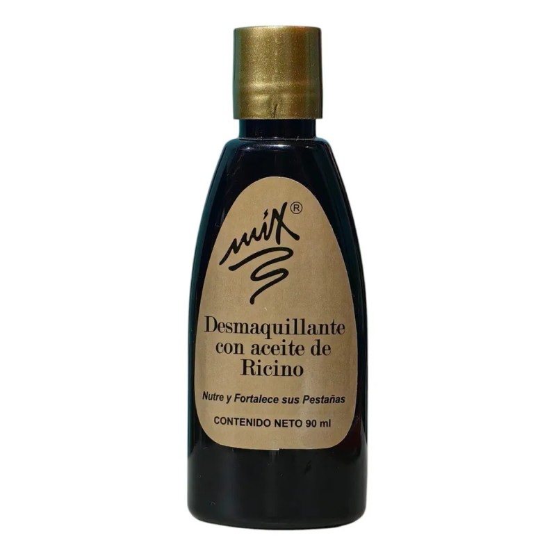 Desmaquillante Aceite Ricino Nutre Fortalece Pestañas 90 Ml
