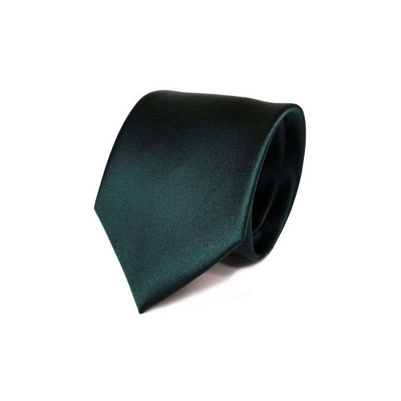 Slim TigerTie, Designer Satin Tie, Plain, in Various Colours. -