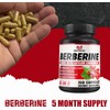 Berberine HCl, 150 Capsules - Plus Ceylon Cinnamon, Turmeric, Milk