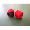 king2ring Boxing Bandage Gloves Kickboxing Shrink (Red)