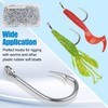 Fishing Live Bait Hooks, 40pcs Bait Hooks Live Bait Saltwater
