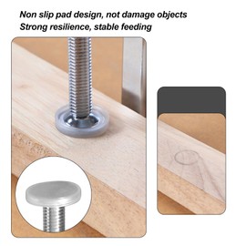 C Clamp Quick Grip A3 Steel C Clamp Woodworking Clamp Tool 36mm Depth 46mm Clamping Thickness with Non Slip Pad for Wood Plastic Metal Workpiece