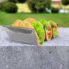 6 Pack Taco Holder Stand Stainless Steel Oven Safe