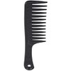 Annie Shampoo Comb with Handle #22 Orange