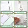 3x5 Index Card Holder Binder - Card Organizer for Note