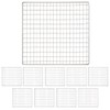 Disposable, Set of 10 Durable BBQ Grid, Replacement Grid, Compatible