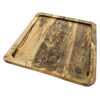 Mango Wood Tray Mango Wood Plate Decorative Brown Light Brown