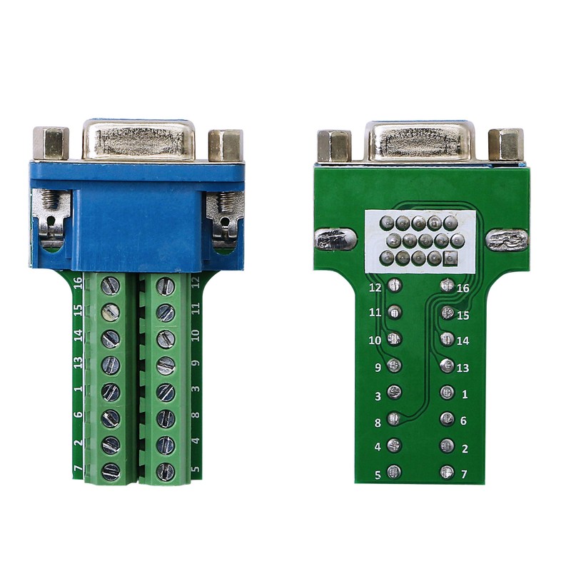 SinLoon - Adaptador VGA DB15 3+9 D-Sub VGA de 3