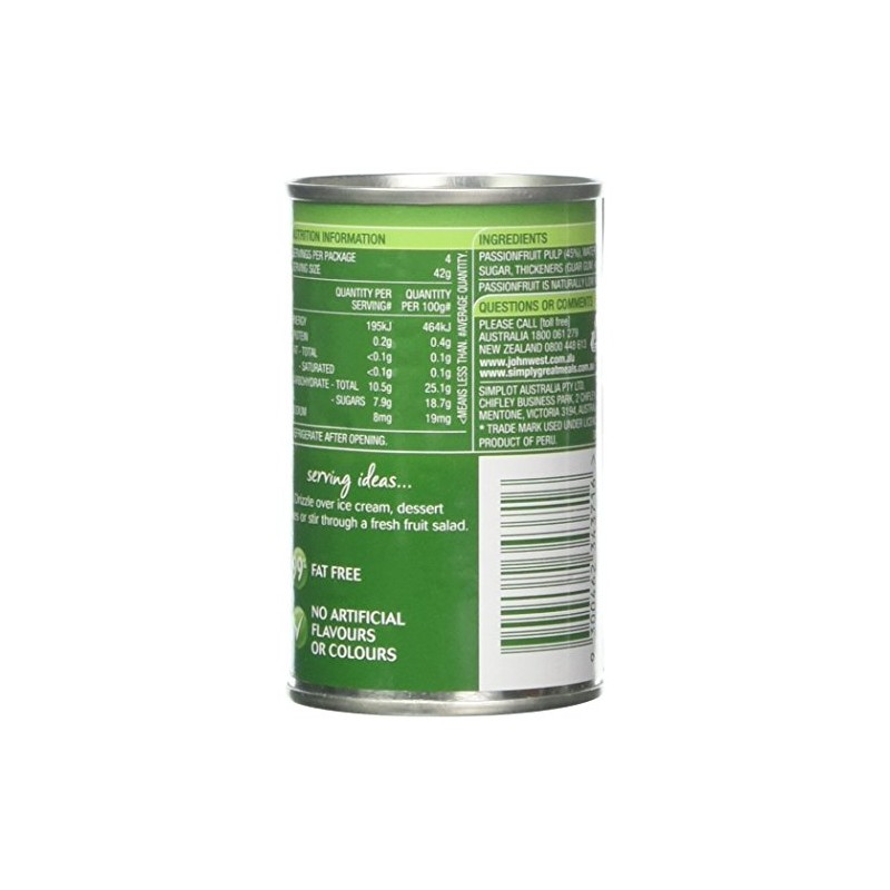 Passionfruit Pulp in Syrup 170g