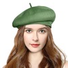 Nawati Women Summer Beret, French Breathable Thin Lightweight Berets, Solid