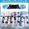 Snowboard Wall Mount,Snowboard Rack Display Ski Rack Wall Mount Solid