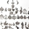 Set de 100 Piezas de Dijes Tibetanos accesorios de plata
