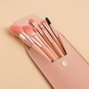 8 Pcs Travel Makeup Brush Set, Travel Makeup Brush Kit