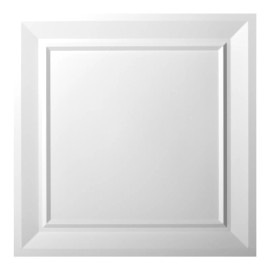 Art3d PVC ceiling wall panels with classic design??12 pack,24x24in,b - White, 12 pcs