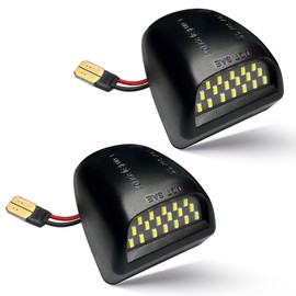 Lyn666 LED License Plate Light Tag Lamp Compatible with Chevy Silverado 1500 2500 3500 Suburban Tahoe GMC Sierra Yukon XL for Escalade, 6000K White(Pack of 2)