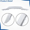 WFLNHB Chrome Front Bumper Skid Plate Replacement for Silverado 1500