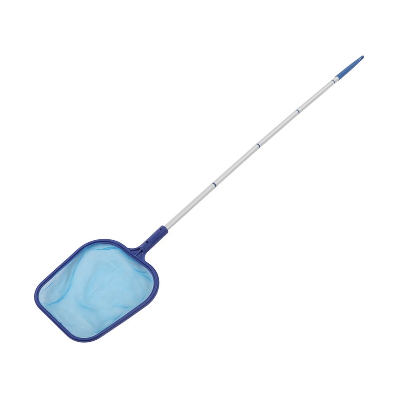 Pool Vacuum Head Skimmer Net Set Skimming Mesh with Removable