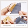 Portable Oil-absorbing Paper, 100pcs/box Compact Facial Oil-absorbing Pads with Mirror,