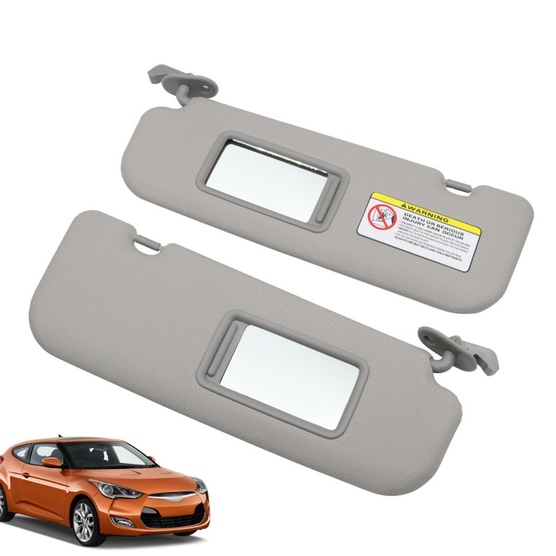 Gray Sun Visor Compatible with Velos TER 2012-2015 852202V140TX