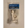 Everbilt Magnetic Door Stop with Catch 3" 607 184 White