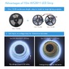 ALITOVE RGB LED Strip Light 32.8ft WS2811 Addressable Programmable Dream