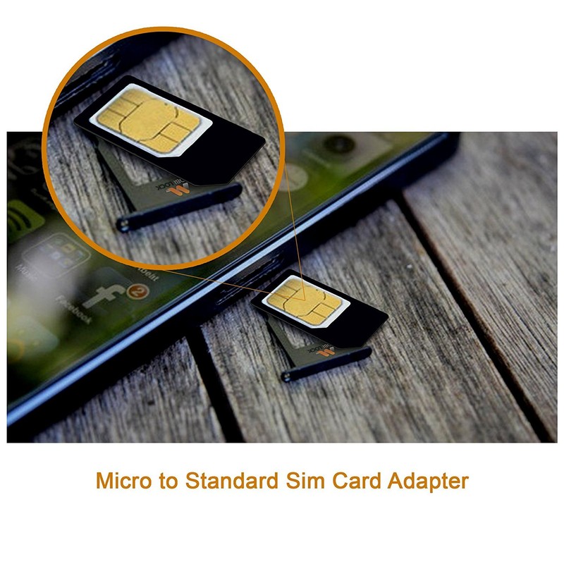 KATE AND MIM MIM SIM Card Adapter, Nano/Micro/Standard Sim Card